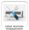 Схема монтажа кондиционеров